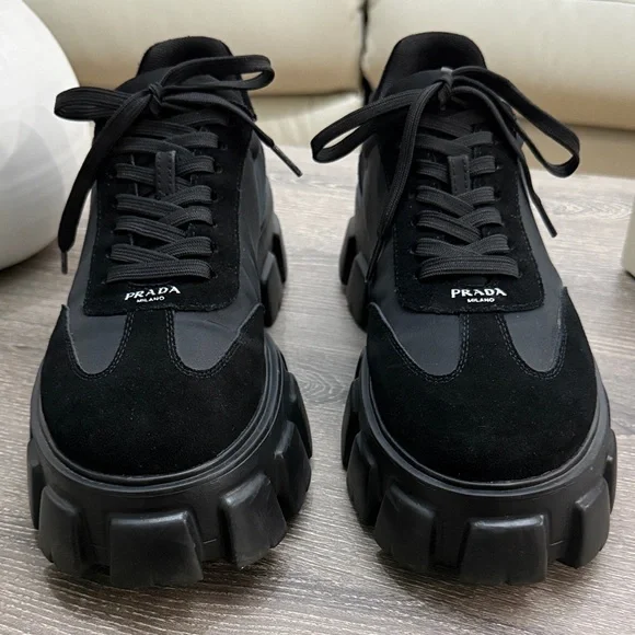 Prada Black Men's Sneakers - Picture 2 of 9